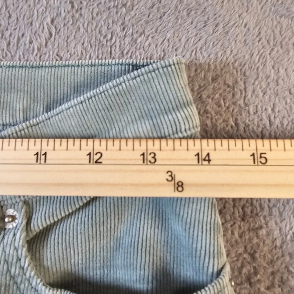 Lucky Brand Stevie High Rise‎ Flare Corduroy Pants Sage Green 8/29R